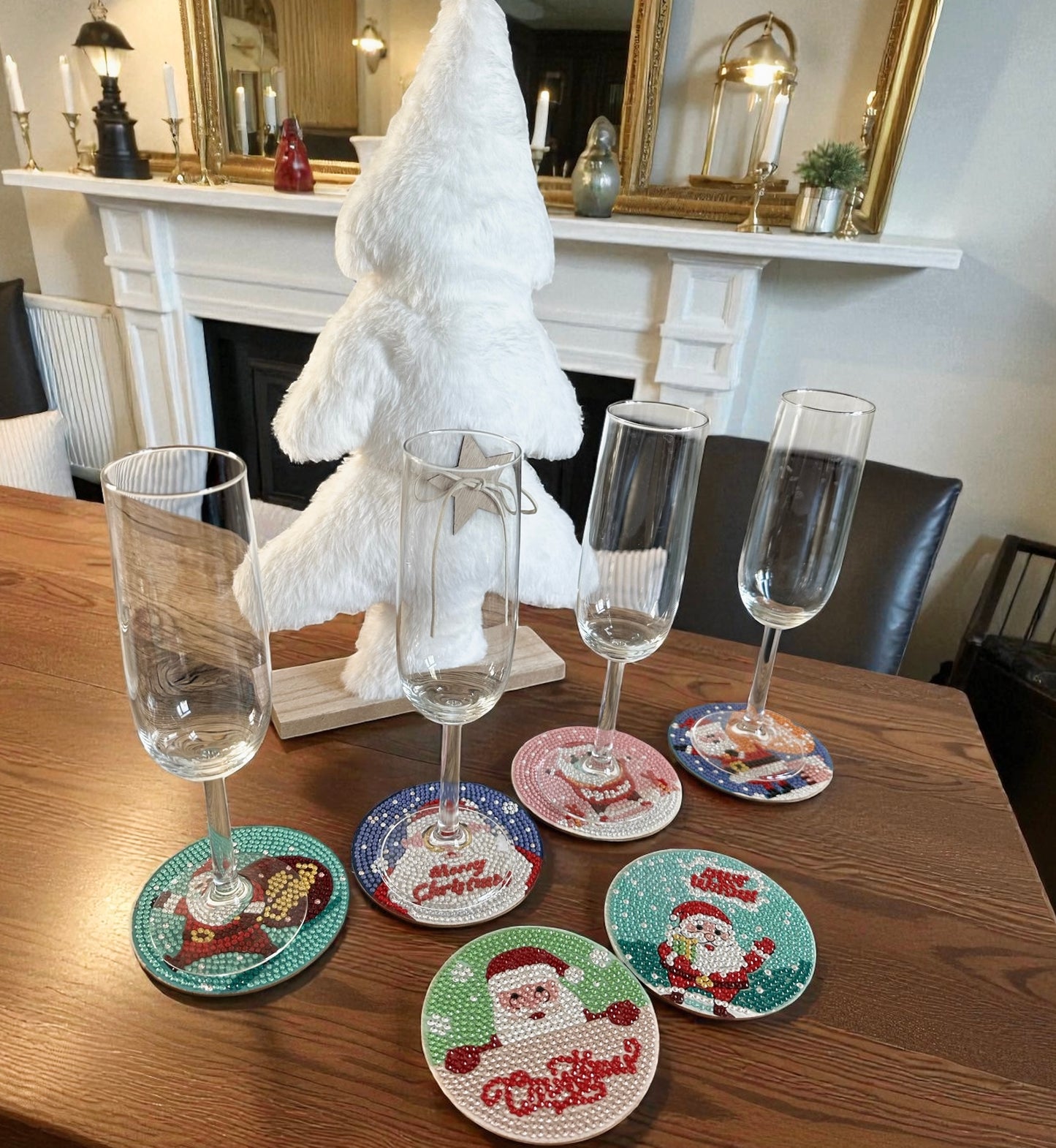 Oh-Oh-Oh - DIY Diamond Painting Kit (6pcs)