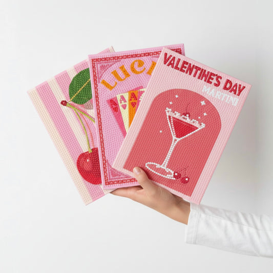 Premium Valentine’s Day - DIY Mini Diamond Painting Kit (6-Pack)