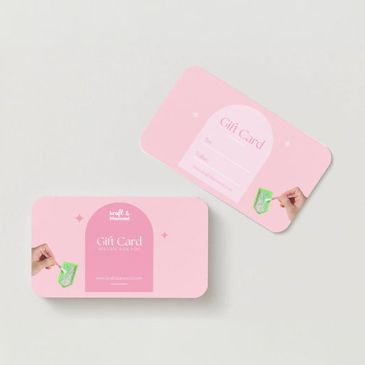 Kraft & Diamond cadeaukaart