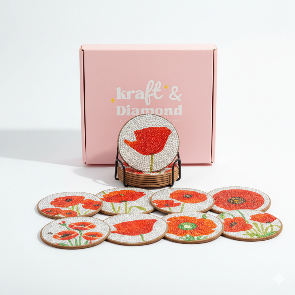 Holland - DIY Diamond Painting Kit (8pcs)