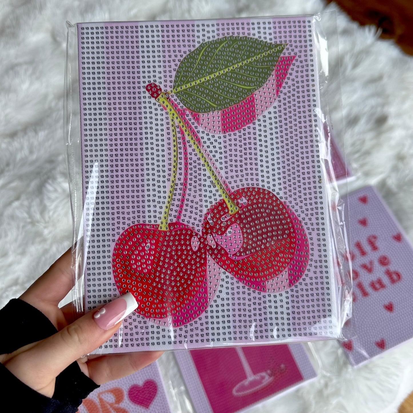 Self Love Club - Premium Mini DIY Diamond Painting Kit (6-Pack)