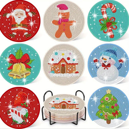 X-Mass - DIY Diamond Painting Kit (8pcs)