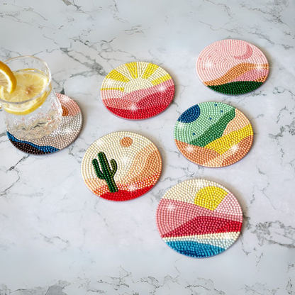 Sunset Arizona - DIY Diamond Painting Kit (6pcs)