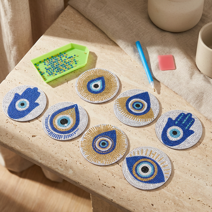 Eye of Protection - DIY Diamond Painting (8pcs)
