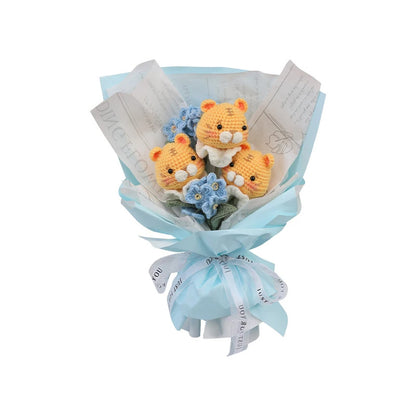 Flower Bouquet  - DIY Crochet Kit