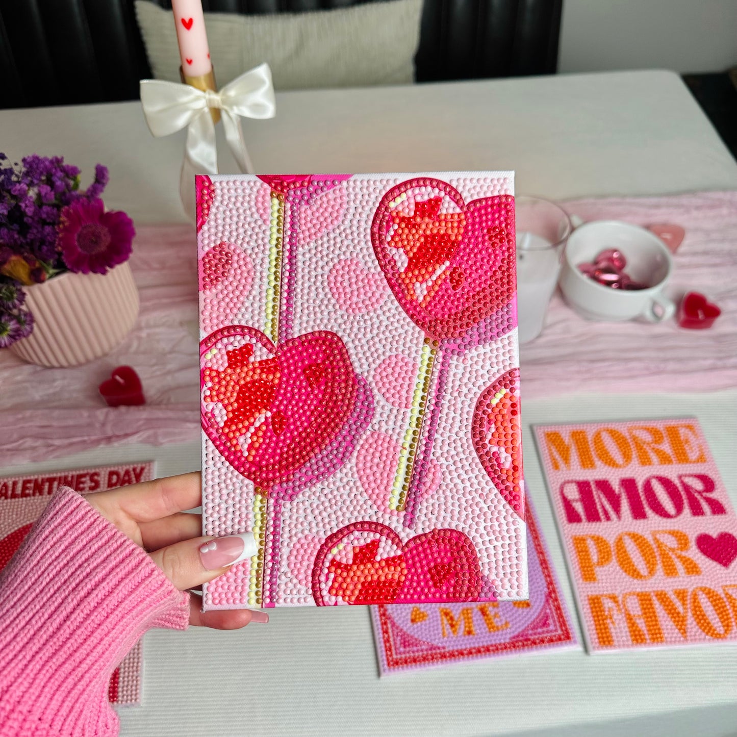 Self Love Club - Premium Mini DIY Diamond Painting Kit (6-Pack)