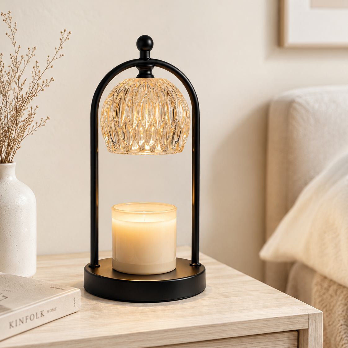 The Kraft Aromatherapy Candle Warmer Lamp — Candle Not Included