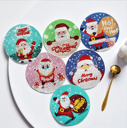 Oh-Oh-Oh - DIY Diamond Painting Kit (6pcs)