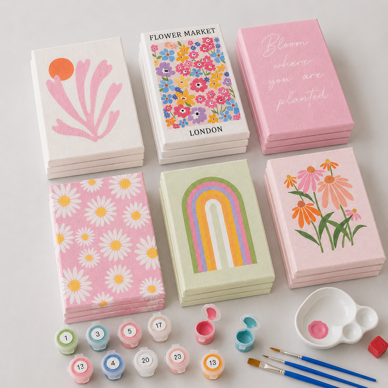 Bloom - Mini Paintings Kit (6)