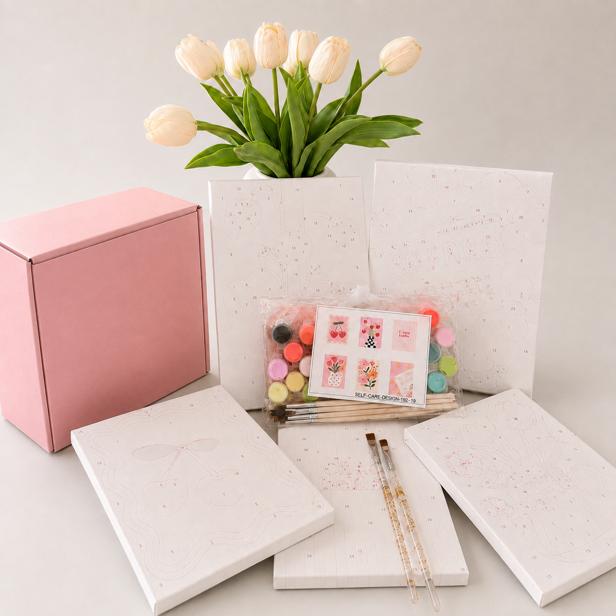Self Care - Mini Paintings Kit (6)
