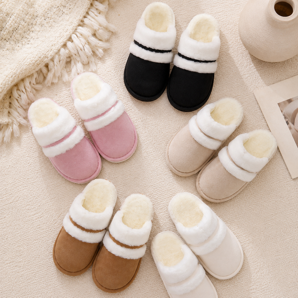 The Kraft & Cozy Slippers