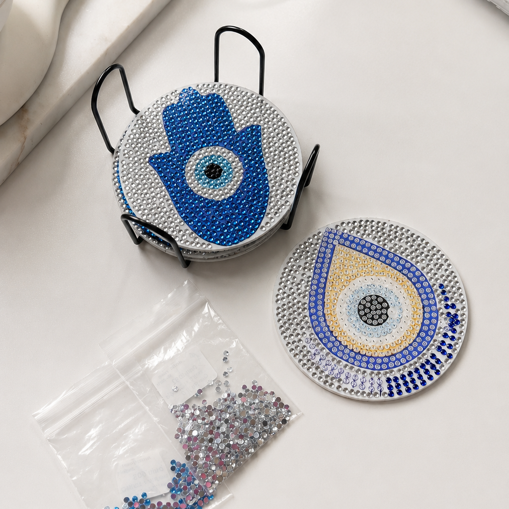 Eye of Protection - DIY Diamond Painting (8pcs)