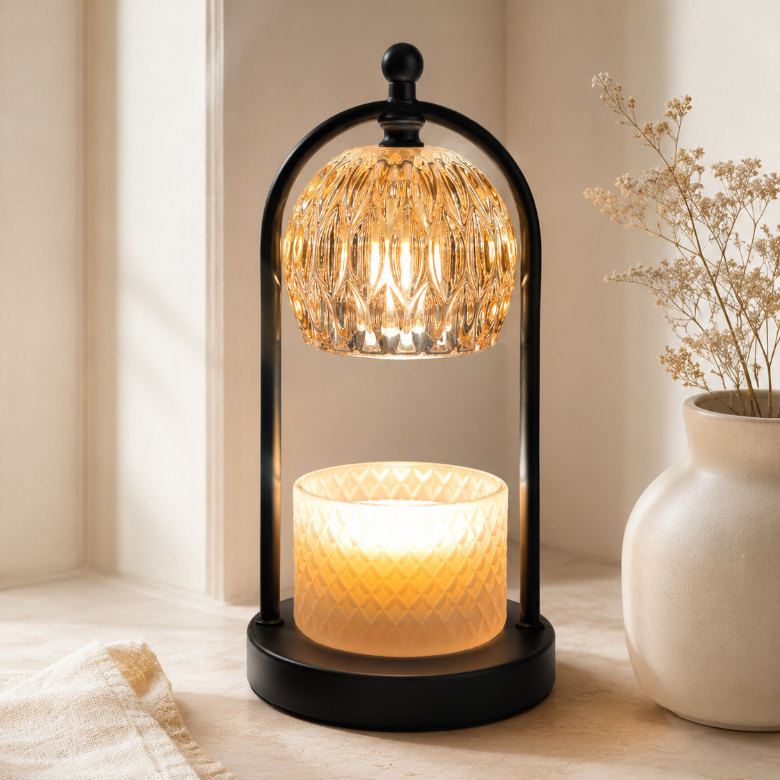 The Kraft Aromatherapy Candle Warmer Lamp — Candle Not Included