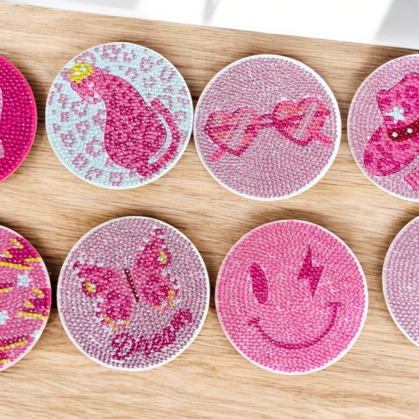 Pink Diva - DIY Diamond Painting Kit (8pcs)