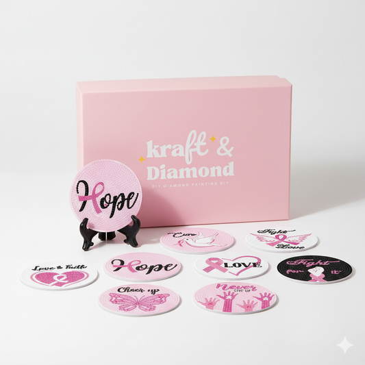 Hope - DIY Diamond Painting Kit (9pcs)
