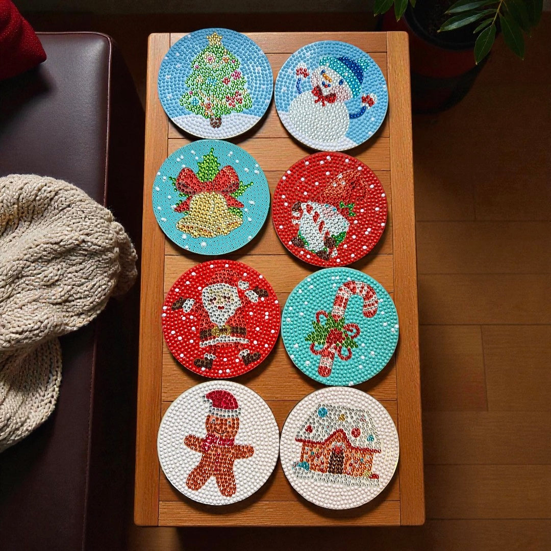 X-Mass - DIY Diamond Painting Kit (8pcs)