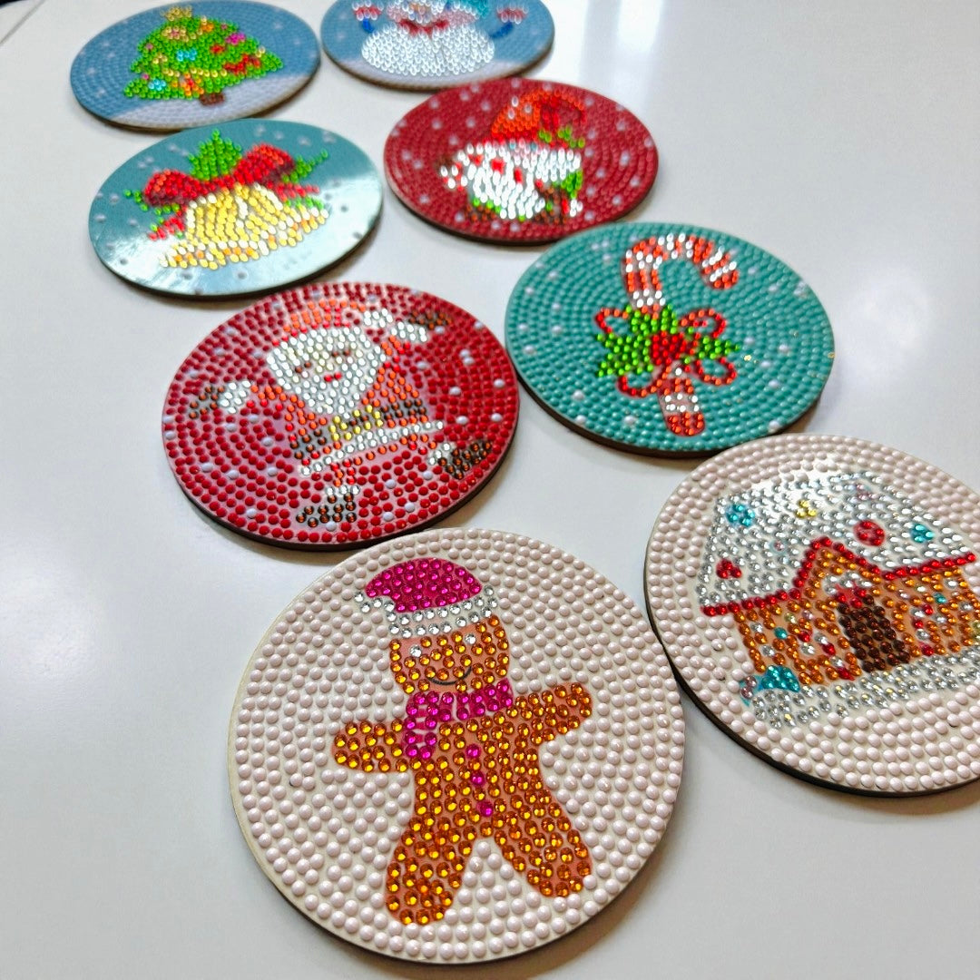 X-Mass - DIY Diamond Painting Kit (8pcs)