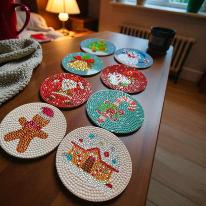 X-Mass - DIY Diamond Painting Kit (8pcs)