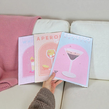 Sip & Sparkle - DIY Diamond Painting Kit (3pcs)