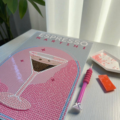 Sip & Sparkle - DIY Diamond Painting Kit (3pcs)