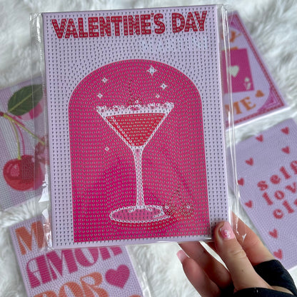 Self Love Club - Premium Mini DIY Diamond Painting Kit (6-Pack)