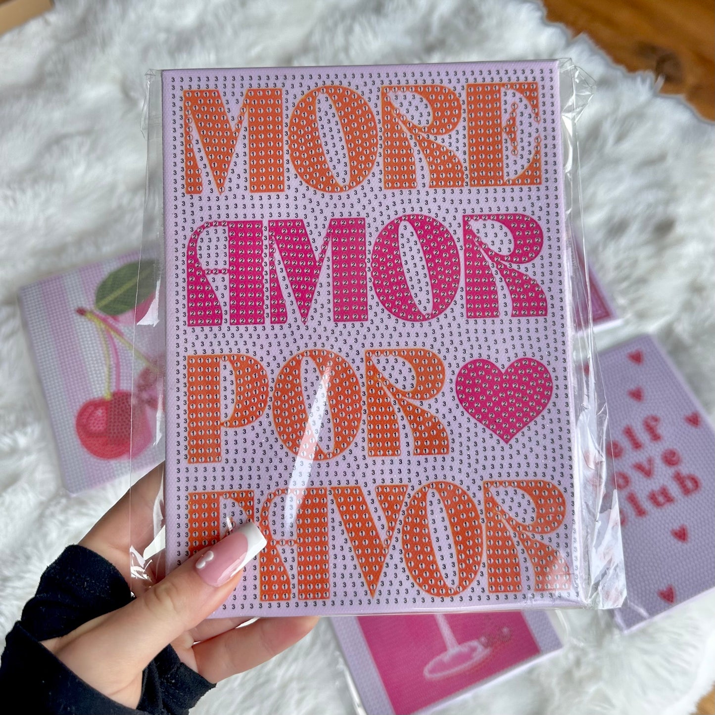 Self Love Club - Premium Mini DIY Diamond Painting Kit (6-Pack)