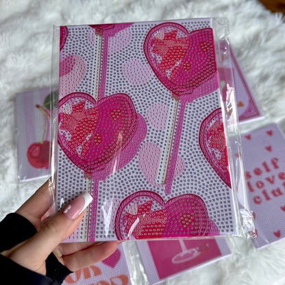 Self Love Club - Premium Mini DIY Diamond Painting Kit (6-Pack)