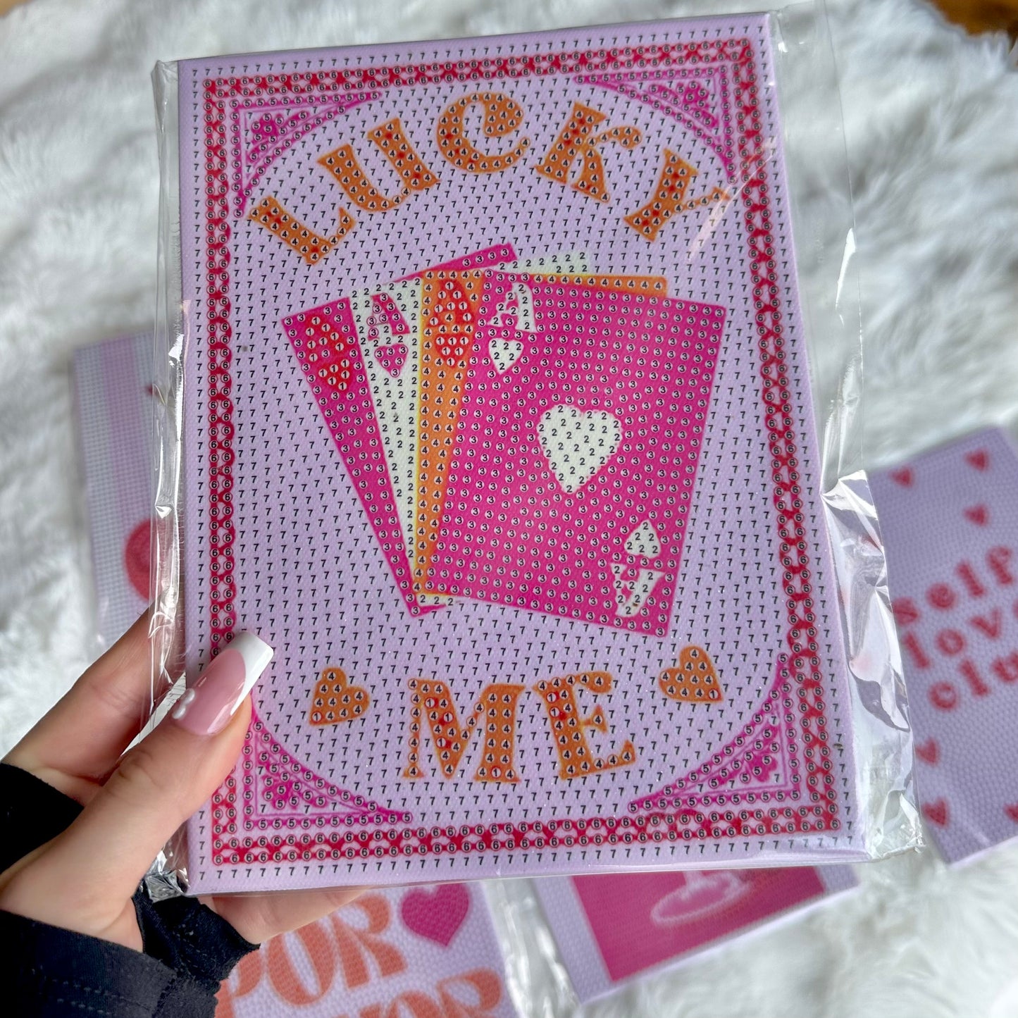 Self Love Club - Premium Mini DIY Diamond Painting Kit (6-Pack)