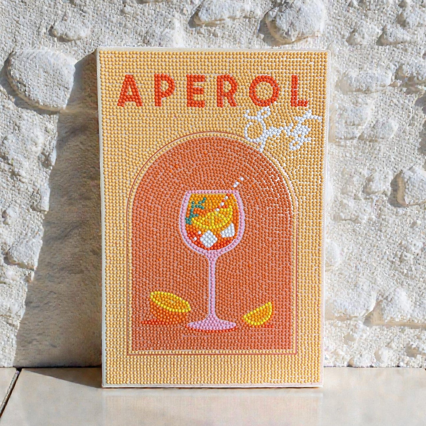 Premium Sip & Sparkle - DIY Diamond Painting Kit (3pcs)