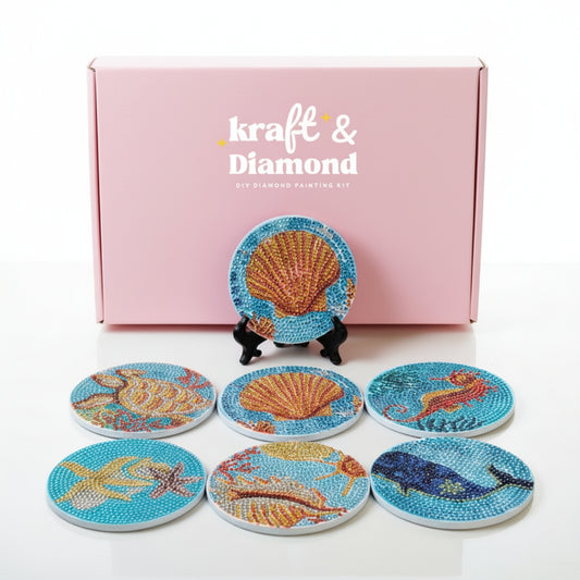 Ocean - DIY Diamond Painting Kit (8pcs)