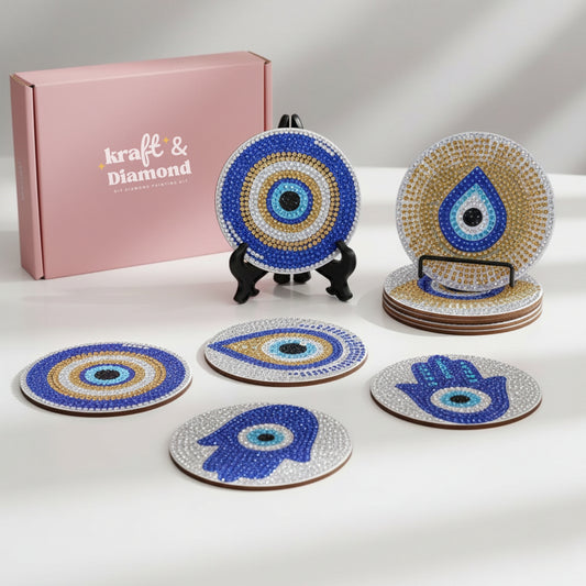 Evil Eye - DIY Diamond Painting Kit (8pcs)