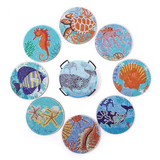 Ocean - DIY Diamond Painting Kit (8pcs)