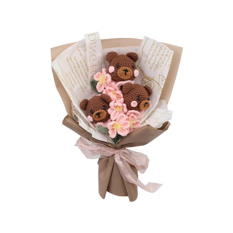 Flower Bouquet  - DIY Crochet Kit