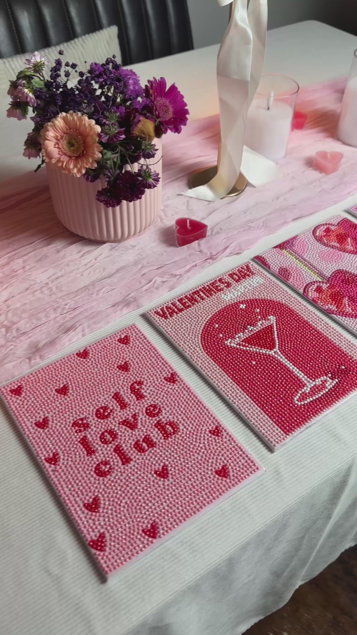 Self Love Club - Mini DIY Diamond Painting Kit (6-Pack)
