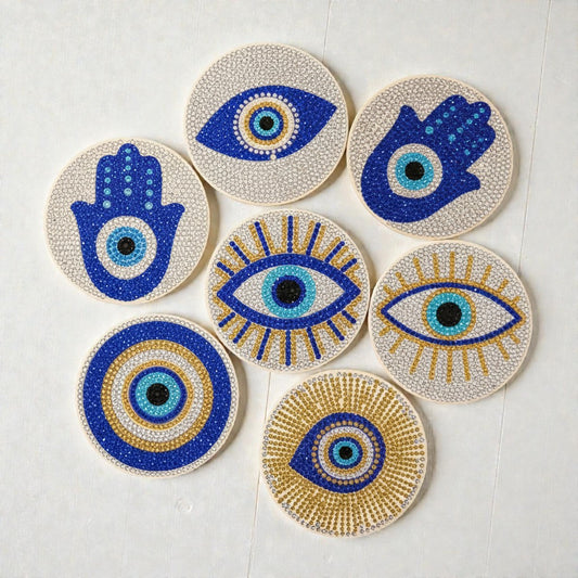 Evil Eye - DIY Diamond Painting Kit (8pcs)