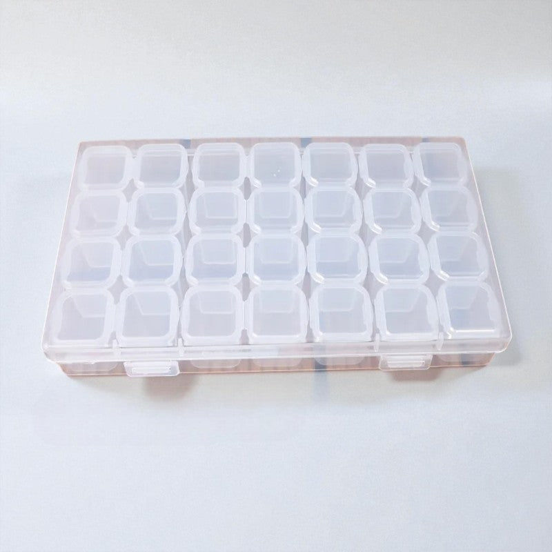 DIY Diamond Painting Storage Box – 28 Containers